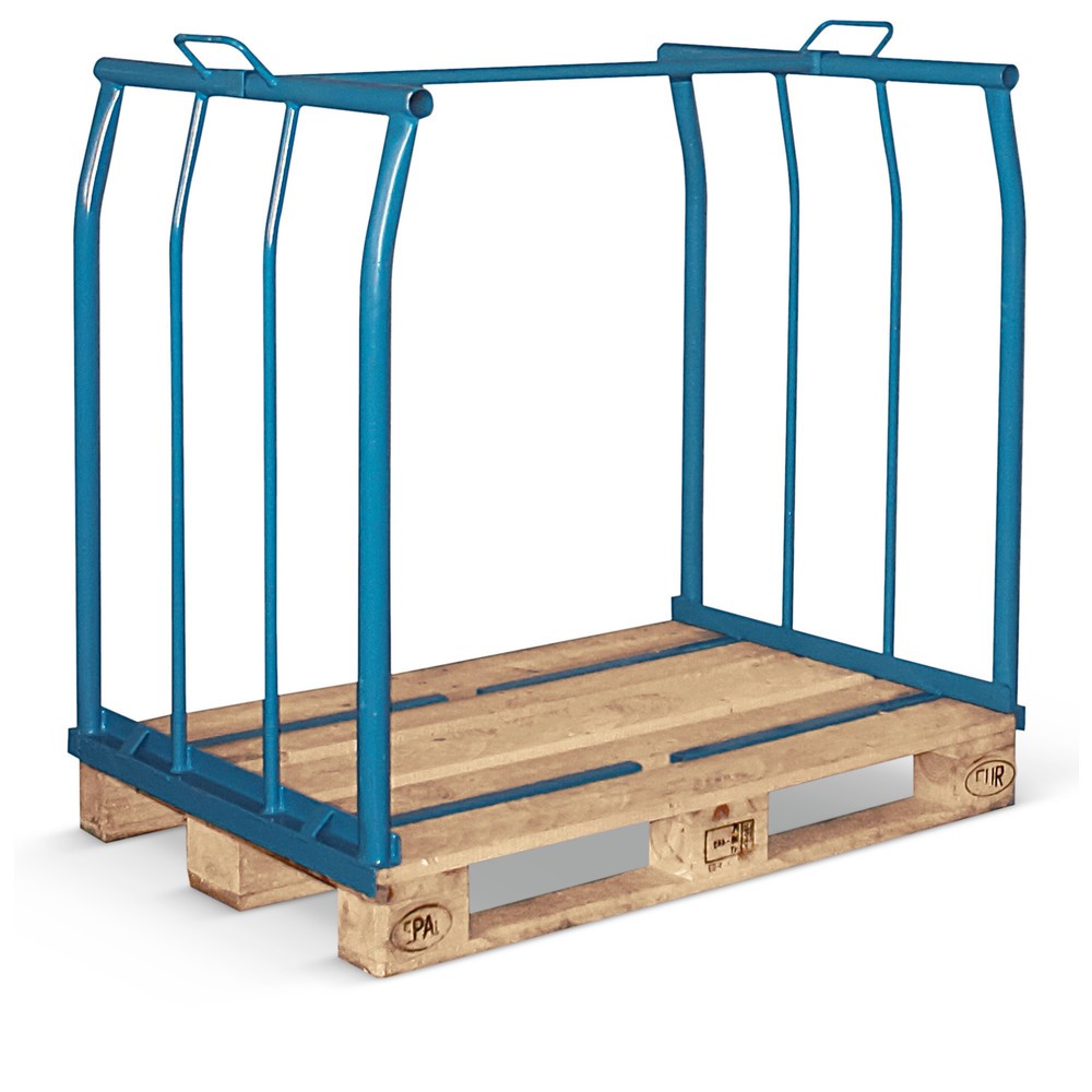 Image of Von der Palette zur Gitterbox dank lackiertem Palettenaufsatz CORDES Herkömmliche Gitterboxen sind praktisch, doch die benötigte Menge kann sich abhängig von Ihren Aufträgen und Produktionsabläufen jederzeit ändern. Als Ersatz eignen sich Paletten-Aufsatz