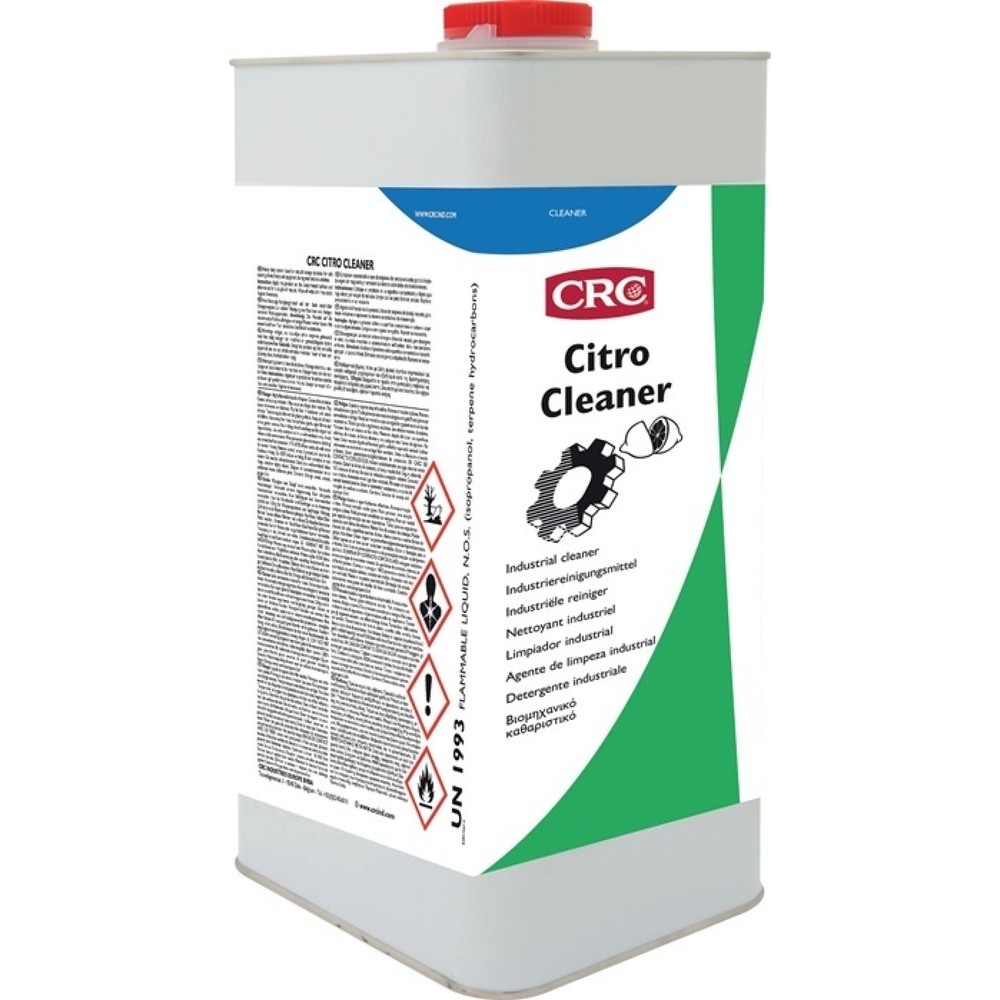 Image of  Farbe: farblos/gelblichCRC Industriereiniger CITRO CLEANER, 5 l, Kanister CRC Industriereiniger CITRO CLEANER, 5 l, Kanister