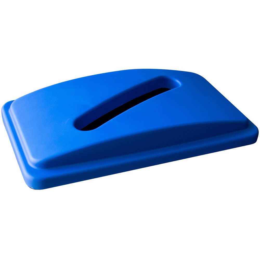 Image of  Mit unterschiedlichen Einwurföffnungen erhältlichDeckel für Abfallbehälter Eco Nero, blau Deckel für Abfallbehälter Eco Nero, blau
