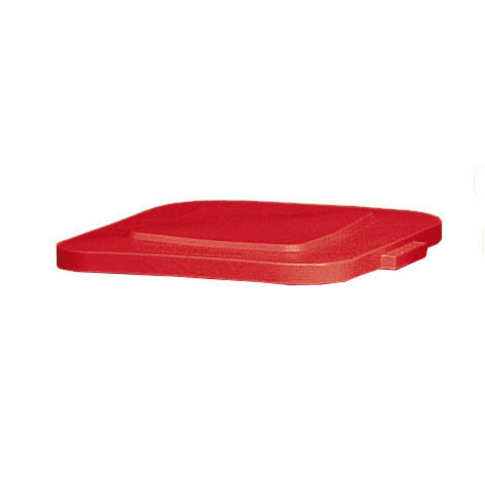 Image of  Mit 2 grossen HandgriffenDeckel für Rubbermaid® Universalcontainer 106 Liter, quadratisch, grau Deckel für Rubbermaid® Universalcontainer 106 Liter, quadratisch, grau