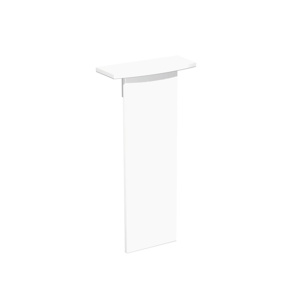 Image of  Für die schnelle und einfache SelbstmontageDesignaufsatz für Thekensystem, weiss Designaufsatz für Thekensystem, weiss