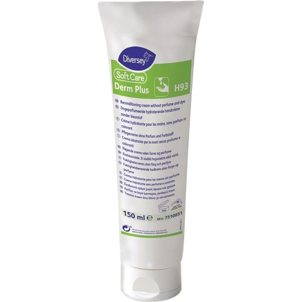 Image of  Reinigungsbereich: für Hände und GesichtDIVERSEY Hautpflegecreme REINOL Derm Plus 150 ml DIVERSEY Hautpflegecreme REINOL Derm Plus 150 ml