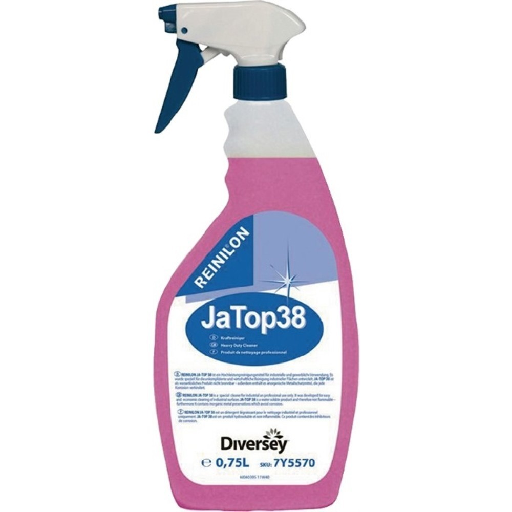 Image of  Dosierung: bis 1:10DIVERSEY Intensivreiniger JaTop38 0,75l Konzentrat Sprühflasche DIVERSEY Intensivreiniger JaTop38 0,75l Konzentrat Sprühflasche