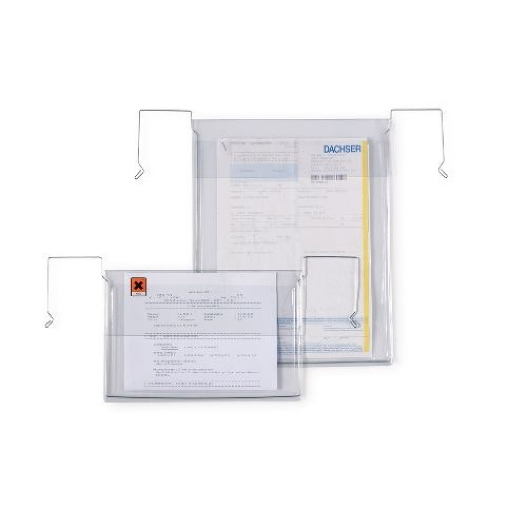 Image of  1 VE = 200 StkDrahtbügeltasche, A5 quer mit Klappe, 165 x 245 mm, 1 VE = 200 Stk Drahtbügeltasche, A5 quer mit Klappe, 165 x 245 mm, 1 VE = 200 Stk