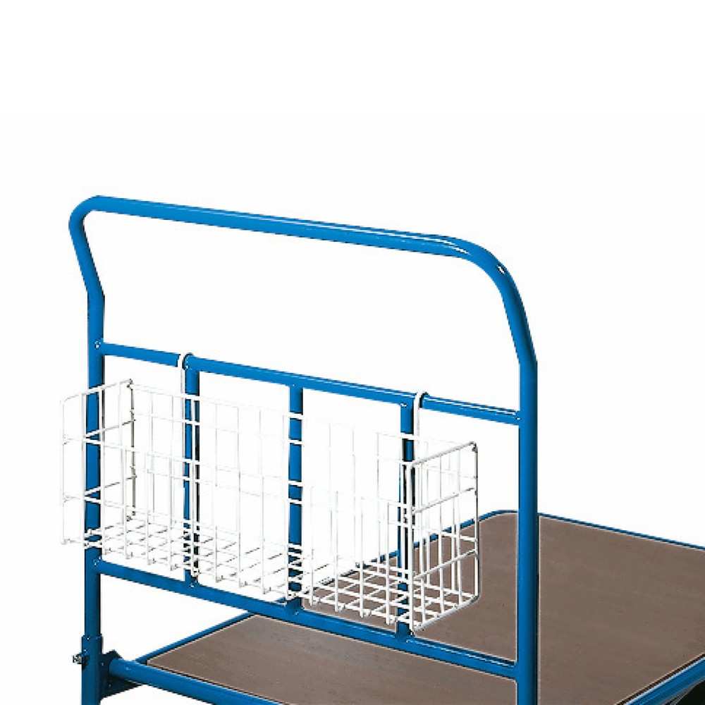 Image of  HxBxT 200 x 140 x 600 mmDrahtkorb für Kleinteile für Cash-'n'-Carry-Wagen fetra®, HxBxT 200 x 600 x 140 mm Drahtkorb für Kleinteile für Cash-'n'-Carry-Wagen fetra®, HxBxT 200 x 600 x 140 mm