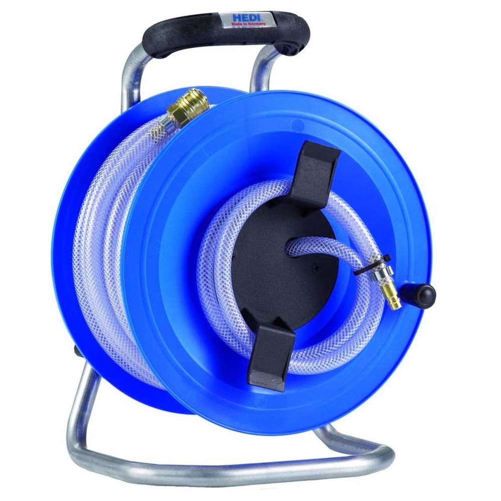Image of Druckluft-Schlauchaufroller für kompakte Aufwicklung Mit dem platzsparenden Aufroller inklusive Schlauch versorgen Sie Arbeitsplätze mit Druckluft. Ausserdem stellen Sie damit sicher, dass der Schlauch bei Nichtgebrauch ordentlich aufgewickelt ist. Der Dr