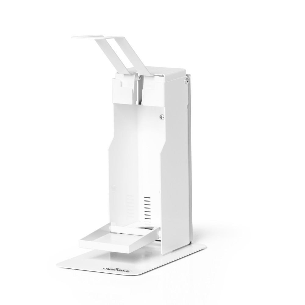 Image of  SCHNELL BEFESTIGT:Inkl. Montageset und Anleitung für einfache Anbringung: Masse: 130 x 435 x 227 mm (B x H x T)DURABLE Desinfektionsspender Tisch DURABLE Desinfektionsspender Tisch