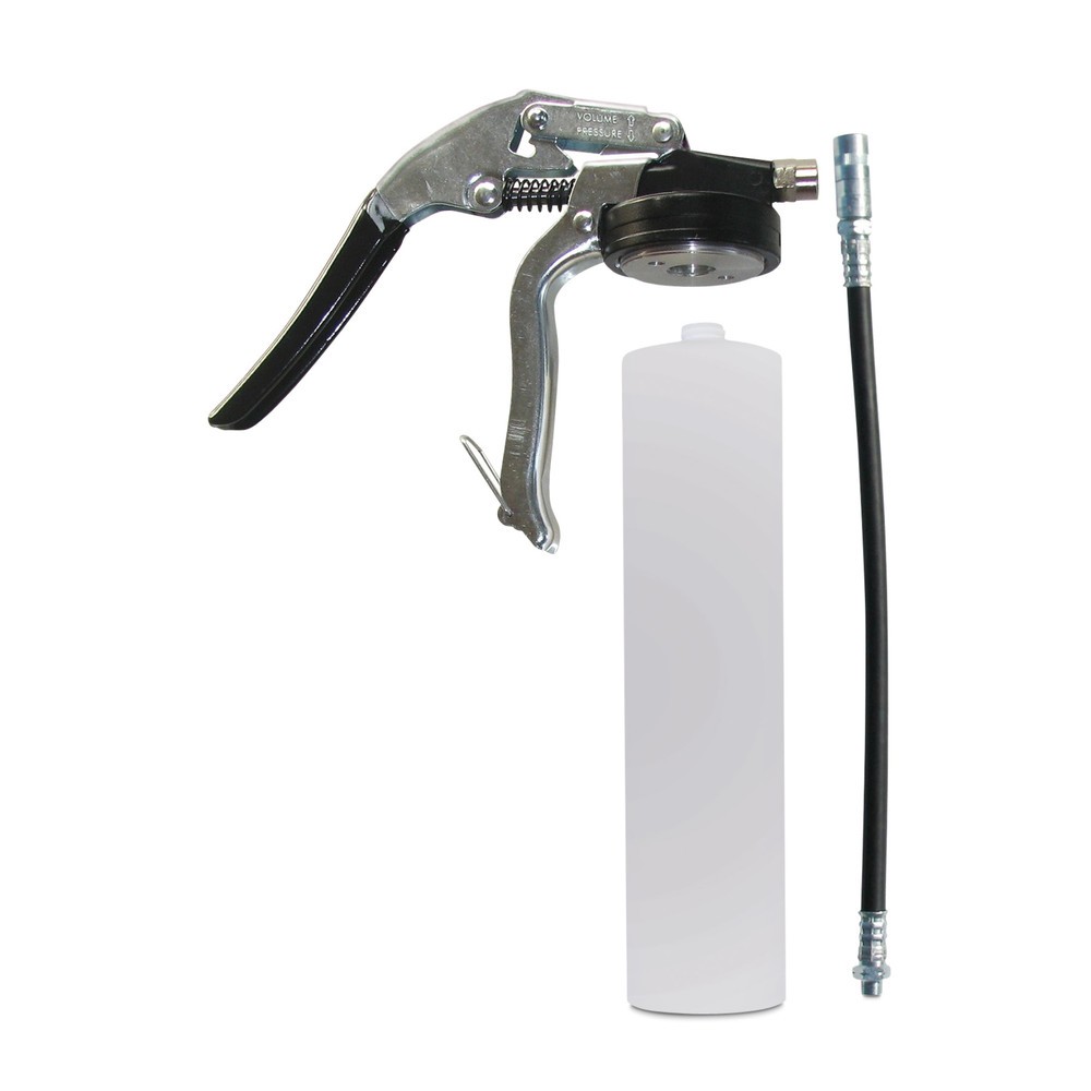 Image of Mit integriertem Umschaltmodus für Abschmieren Mit der Einhand-Fettpresse SAMOA-HALLBAUER PEP 500 Vario-PAT 2 erhalten Sie ein stabil gefertigtes Produkt zur regelmässigen Verwendung. Die Fettpresse ist für den Einsatz in Handwerk, Industrie und in der La