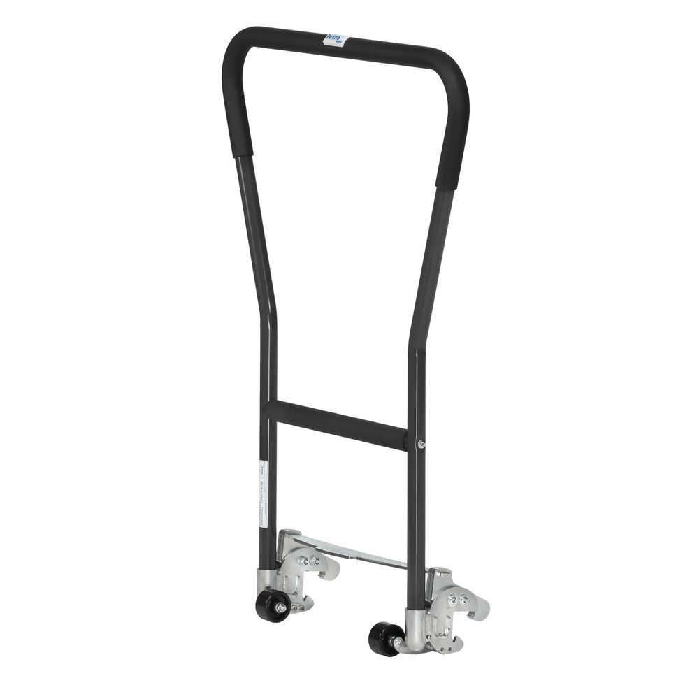 Image of  Nachträglich montierbarEinklink-Rohrschiebebügel für Fahrgestelle fetra® mit Fangecken, anthrazitgrau Einklink-Rohrschiebebügel für Fahrgestelle fetra® mit Fangecken, anthrazitgrau