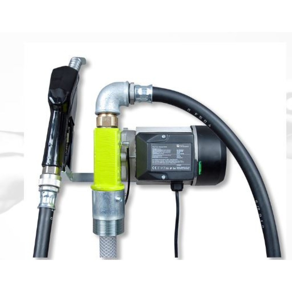 Image of Selbstansaugende Elektropumpe für Kraftstofftanks mit hoher Förderleistung Ob in Landwirtschaft, Industrie oder Werkstatt: Mit der Elektropumpe W 50 II können Sie leicht eine grosse Menge Diesel oder Heizöl aus 400-, 600- oder 1.000-l-Tanks fördern. Der 1