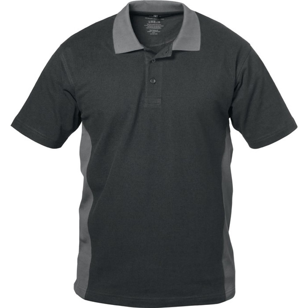 Image of  Weitere technische Eigenschaften Stoffgewicht ca.: 220g/m²ELYSEE Poloshirt Sevilla Gr.L schwarz/grau ELYSEE Poloshirt Sevilla Gr.L schwarz/grau