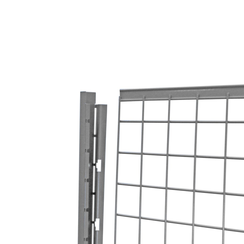 Image of  Schnell montierbarEndprofil für Trennwandsystem TROAX®, Höhe 2.200 mm Endprofil für Trennwandsystem TROAX®, Höhe 2.200 mm