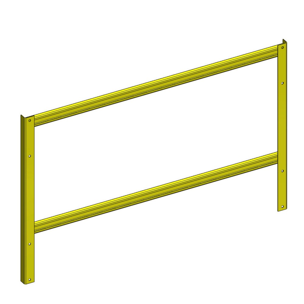 Image of  Inklusive MontagematerialEndständererhöhung für ManOrga Hybrid- und Palettenregal, HxL 700 x 1.100 mm Endständererhöhung für ManOrga Hybrid- und Palettenregal, HxL 700 x 1.100 mm