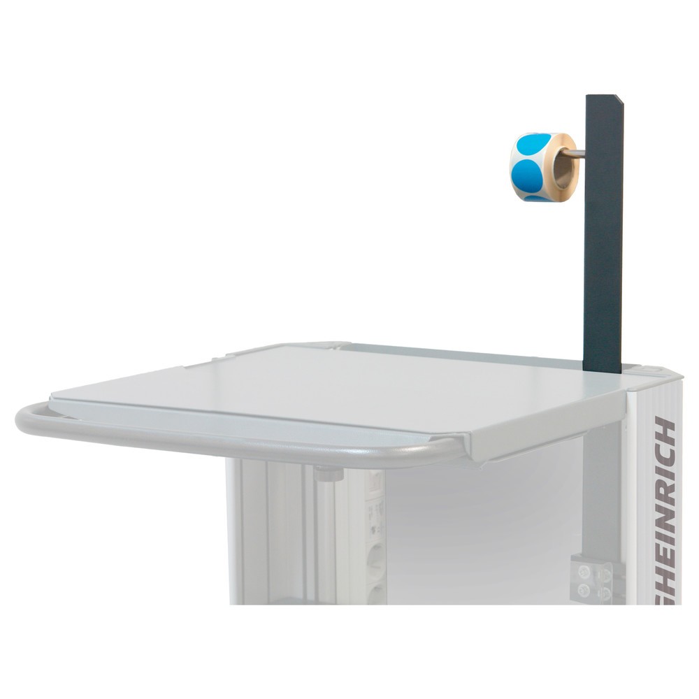 Image of  Nur zusammen mit dem mobilen Arbeitsplatz bestellbarEtikettenrollenhalter für mobilen Arbeitsplatz Jungheinrich™ Etikettenrollenhalter für mobilen Arbeitsplatz Jungheinrich™