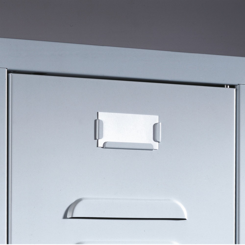 Image of  Für eine schnelle Beschriftung von MetallschränkenEtikettenschild für Garderobenschrank C+P Etikettenschild für Garderobenschrank C+P