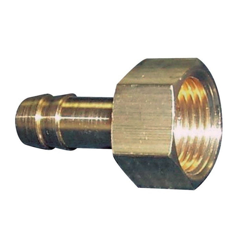 Image of MessingEWO Gewindetülle, G 1/4 ″ LW 6, Messing Innengewinde EWO Gewindetülle, G 1/4 ″ LW 6, Messing Innengewinde