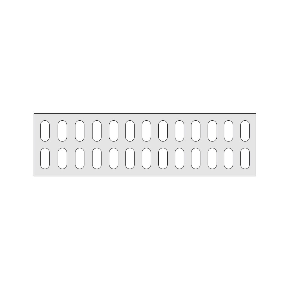 Image of  In unterschiedlichen Ausführungen erhältlichFachboden für Aluminium-Regal, Kunststoffgitter, BxT 1.350 x 380 mm Fachboden für Aluminium-Regal, Kunststoffgitter, BxT 1.350 x 380 mm