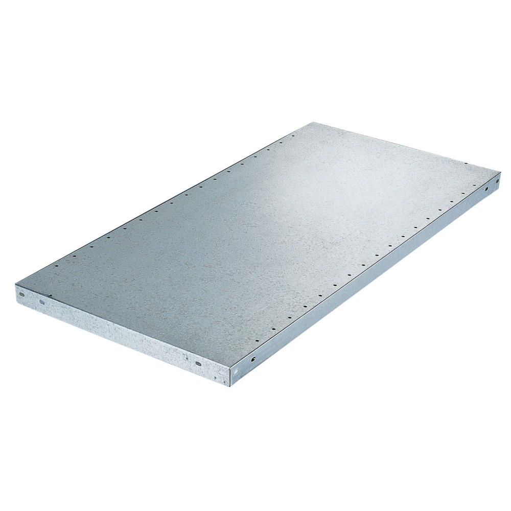 Image of  Einfache Montage und flexible Höhenverstellung dank StecksystemFachboden für Fachbodenregal META Stecksystem, FL 230 kg, verzinkt, BxT 1.000 x 600 mm Fachboden für Fachbodenregal META Stecksystem, FL 230 kg, verzinkt, BxT 1.000 x 600 mm