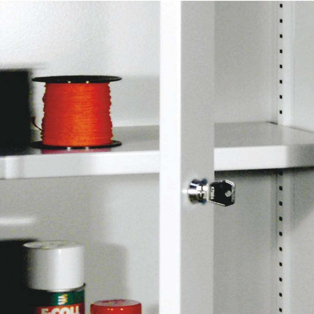 Image of  Wahlweise mit gelochter oder glatter RückwandFachboden für Hängeschrank PAVOY, Breite 400 mm Fachboden für Hängeschrank PAVOY, Breite 400 mm