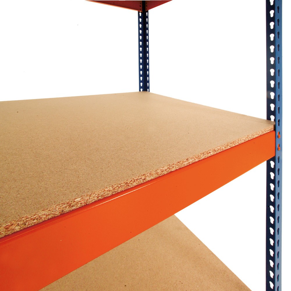 Image of  Platte einfach austauschbarFachboden für Weitspannregal SCHULTE, mit Spanplatten, BxT 2.146 x 621 mm, orange Fachboden für Weitspannregal SCHULTE, mit Spanplatten, BxT 2.146 x 621 mm, orange