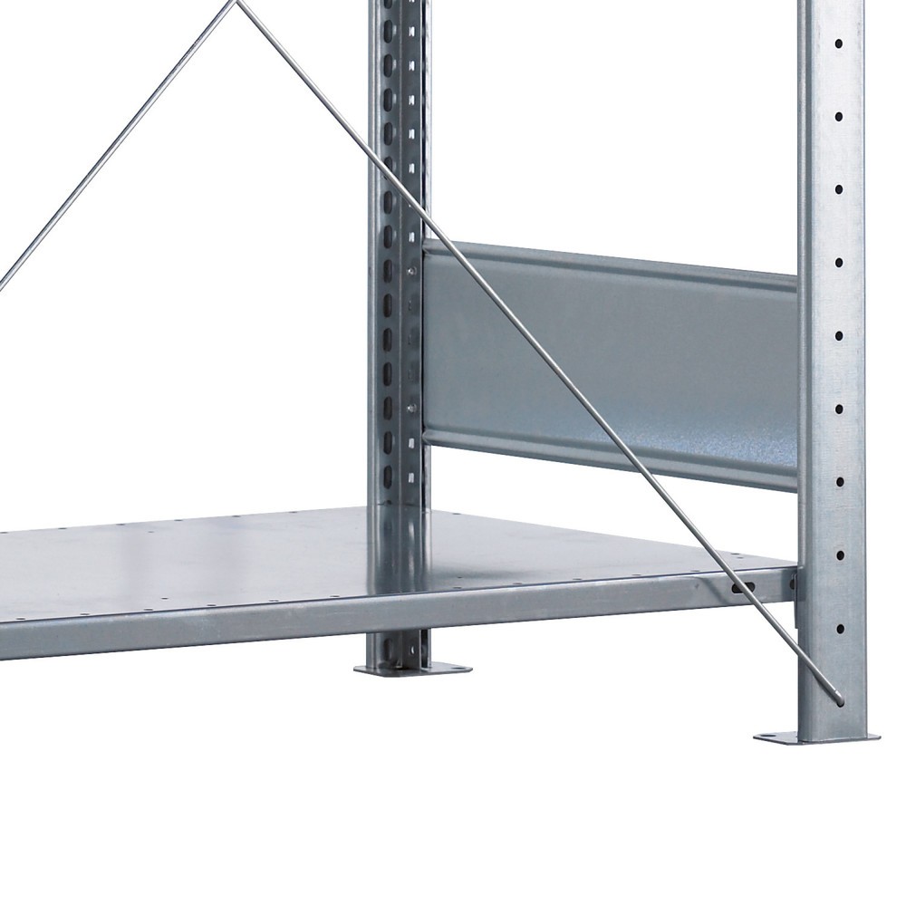 Image of  Inkl. 4 FachbodenträgerFachboden, verzinkt, für Fachbodenregal SCHULTE Steckmontage, FL 330 kg, BxT 1.000 x 600 mm Fachboden, verzinkt, für Fachbodenregal SCHULTE Steckmontage, FL 330 kg, BxT 1.000 x 600 mm