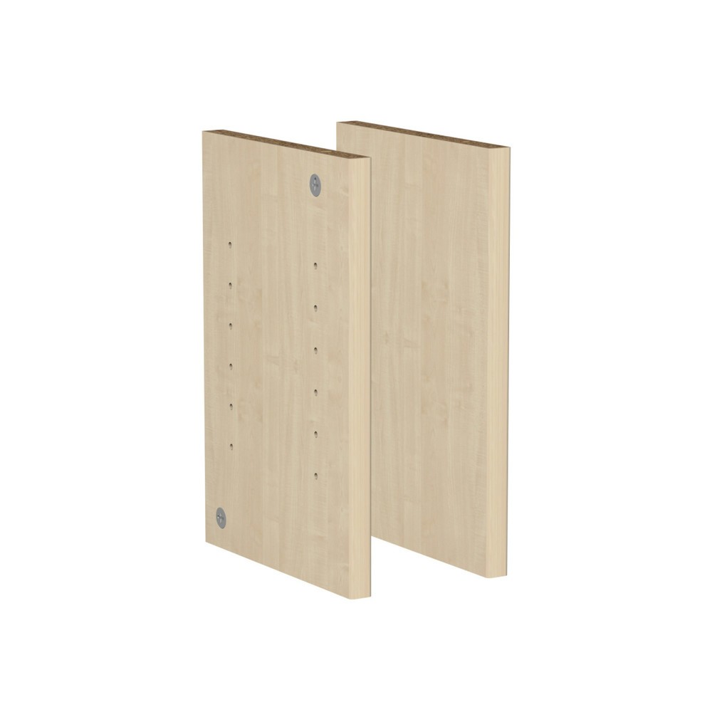 Image of  In unterschiedlichen Farbdekors erhältlichFachseiten für Einlegeböden für Thekensystem, Ahorn Fachseiten für Einlegeböden für Thekensystem, Ahorn