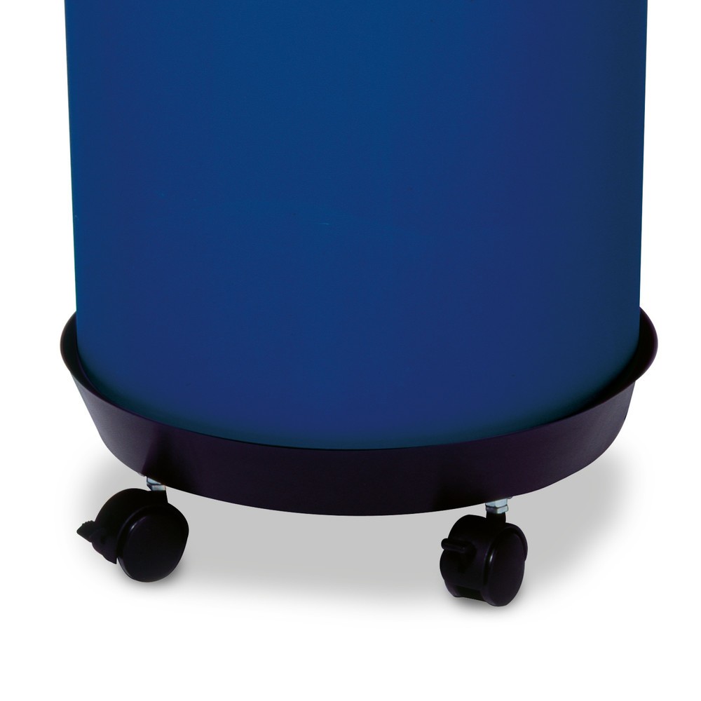 Image of  Aus schwarzem Kunststoff mit 1 kg GewichtFahruntersatz für Abfallsammler VAR® 50 Liter Fahruntersatz für Abfallsammler VAR® 50 Liter