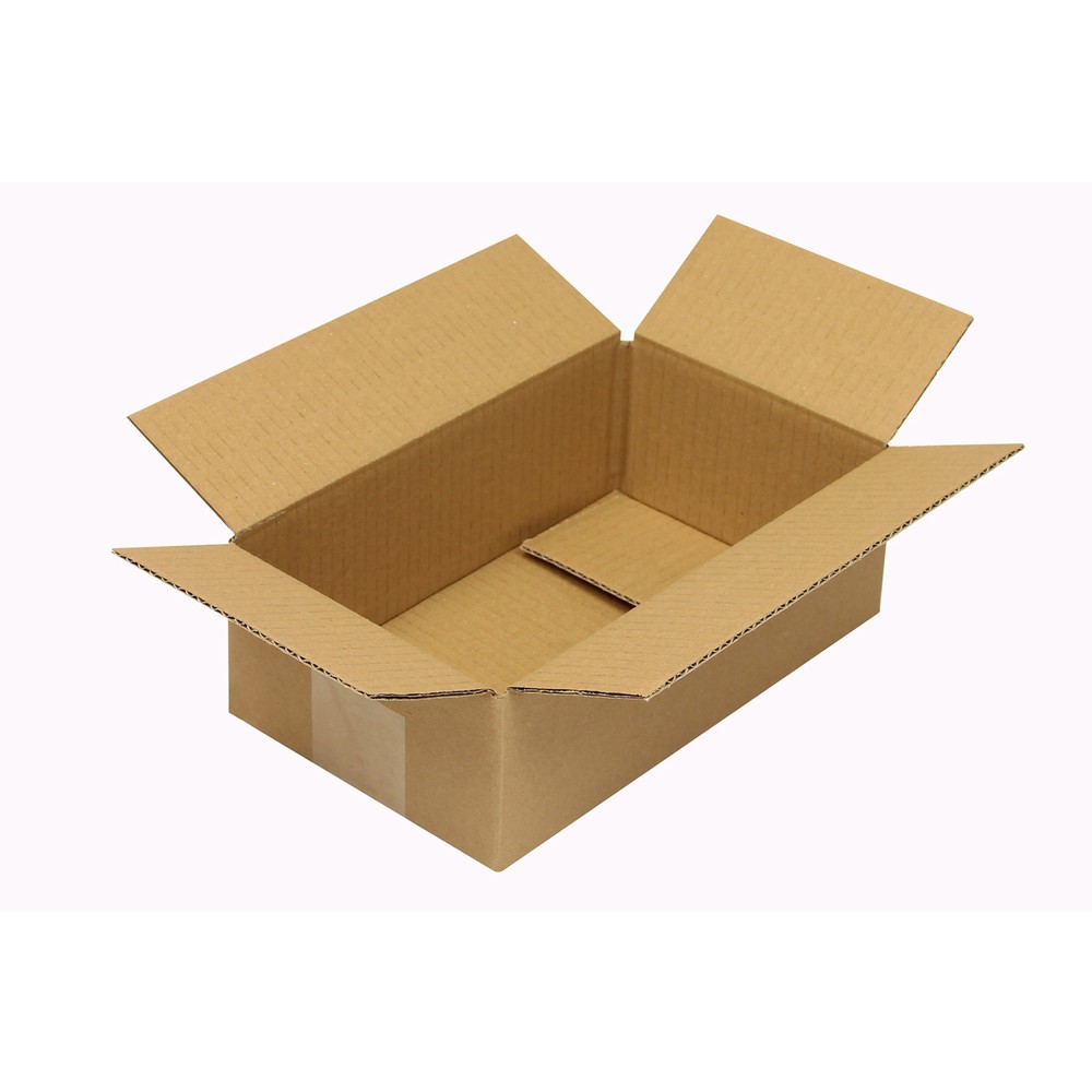 Image of  Individuelle Bedruckung - auch mehrfarbig - möglichFaltkarton 1-wellig, 240 x 140 x 75 mm (Innenmass), Qualität 1.20 B Faltkarton 1-wellig, 240 x 140 x 75 mm (Innenmass), Qualität 1.20 B