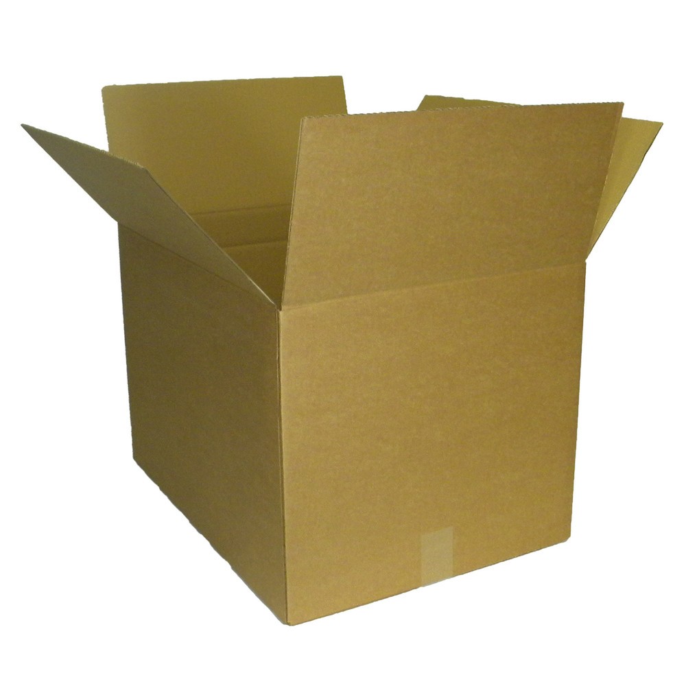 Image of  Individuelle Bedruckung - auch mehrfarbig - möglichFaltkarton 1-wellig, 600 x 400 x 500 mm (Innenmass), Qualität 1.30 C Faltkarton 1-wellig, 600 x 400 x 500 mm (Innenmass), Qualität 1.30 C