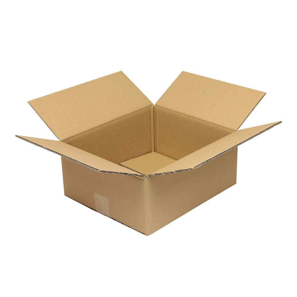 Image of  Individuelle Bedruckung - auch mehrfarbig - möglichFaltkarton 2-wellig, 350 x 300 x 140 mm (Innenmass), Qualität 2.30 BC Faltkarton 2-wellig, 350 x 300 x 140 mm (Innenmass), Qualität 2.30 BC