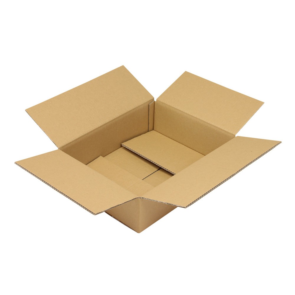 Image of  Individuelle Bedruckung - auch mehrfarbig - möglichFaltkarton 2-wellig, 400 x 300 x 100 mm (Innenmass), Qualität 2.30 BC Faltkarton 2-wellig, 400 x 300 x 100 mm (Innenmass), Qualität 2.30 BC