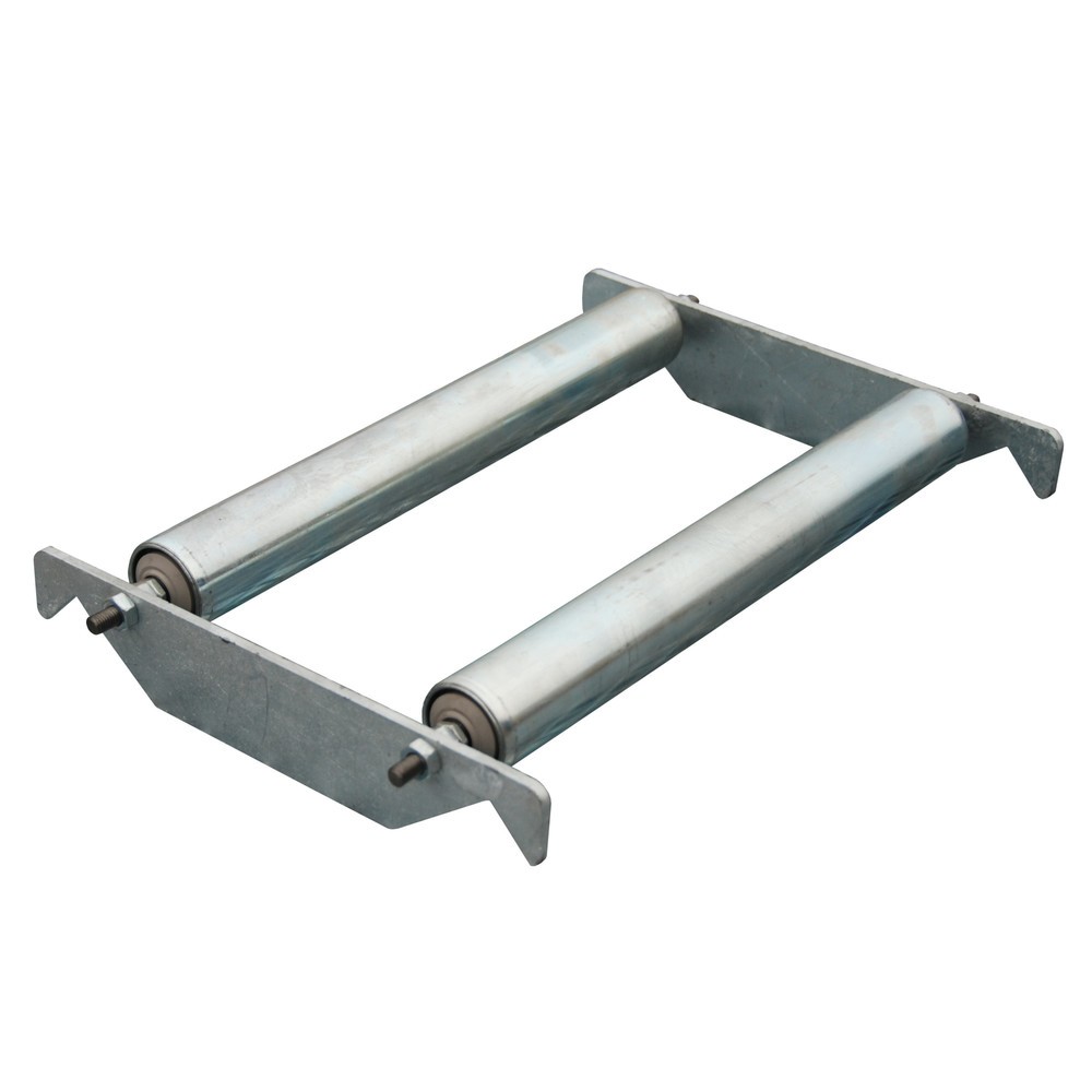 Image of Einfache Drehung liegend gelagerter Fässer Eine rollbare Fassauflage bietet Stabilität und ermöglicht Ihnen durch ihre Rollen, gelagerte Fässer ohne viel Kraftaufwand zu bewegen. Mit der Fassauflage für 1 Fass mit Rollen drehen Sie z. B. ein schweres 200-