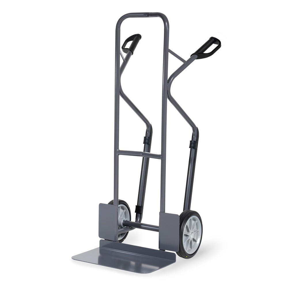 Image of fetra® ESD-Stapelkarre – mit Schaufel und Rädern zum leichten Auswechseln Egal ob Schaufel oder Räder: Abgenutzte Teile lassen sich bei der fetra® ESD-Stapelkarre schnell und einfach auswechseln. Neben den leicht austauschbaren Bauteilen überzeugt die sch