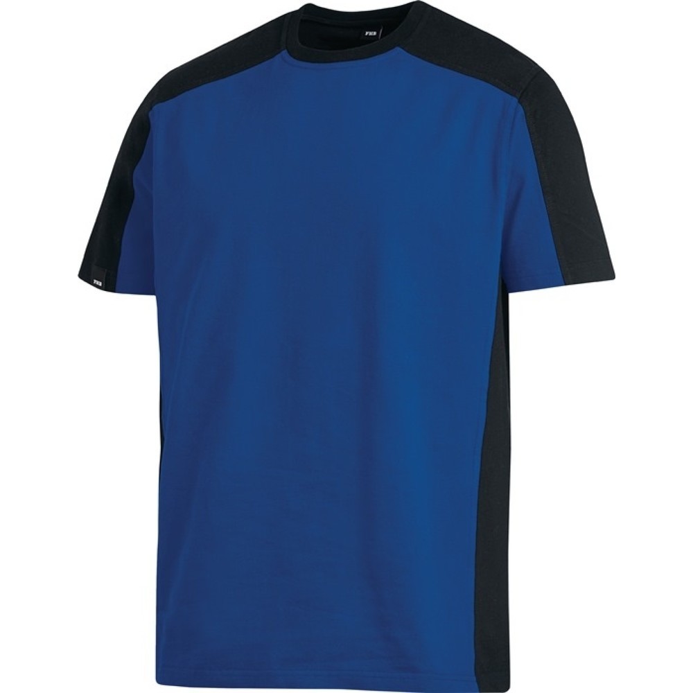 Image of  Weitere technische Eigenschaften Stoffgewicht ca.: 210g/m²FHB T-Shirt MARC Gr.M royal/schwarz FHB FHB T-Shirt MARC Gr.M royal/schwarz FHB