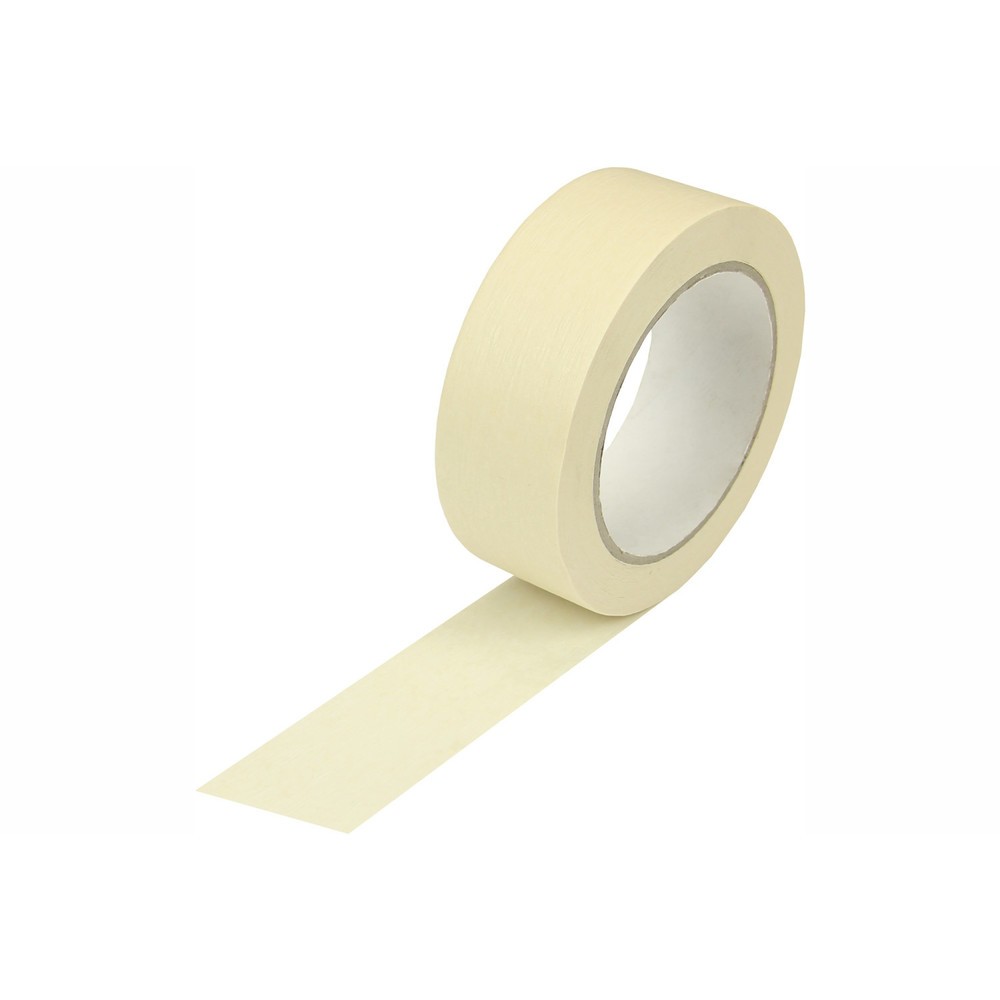 Image of  NaturkautschukkleberFlachkrepp, 38 mm breit x 50 lfm Flachkrepp, 38 mm breit x 50 lfm