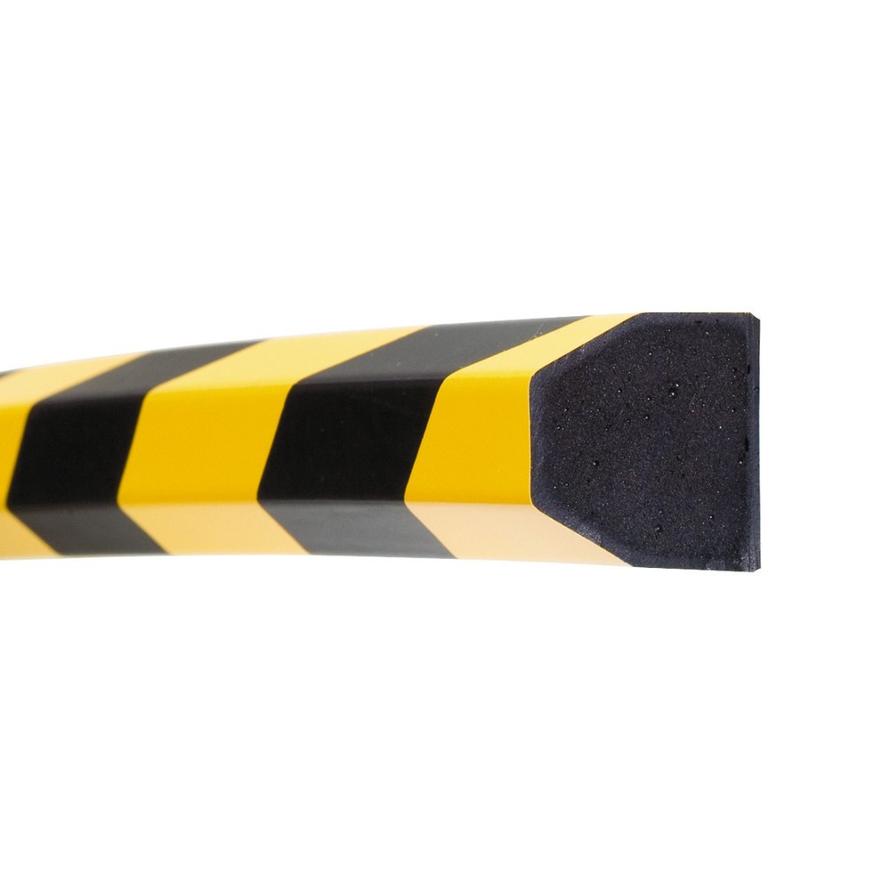 Image of Profilschutz mit Trapez-Profil: selbstklebender Schutz für Wände und Inventar Dieser Flächenschutz sorgt für mehr Sicherheit in Ihrem Betrieb, indem er Gefahrenstellen kennzeichnet und Wandflächen vor Beschädigungen schützt. Verwenden Sie den Profilschutz