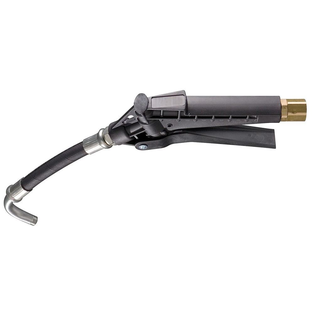 Image of Frostschutz und Co. bequem abzapfen: mit der Fluidpistole Schnell und bequem Fässer und Gebinde mit Scheibenwasch- oder Frostschutzmittel befüllen: Mit der Fluidpistole für wasserlösliche Flüssigkeiten geht das leicht und flexibel. Mittels Drehgelenk bewe