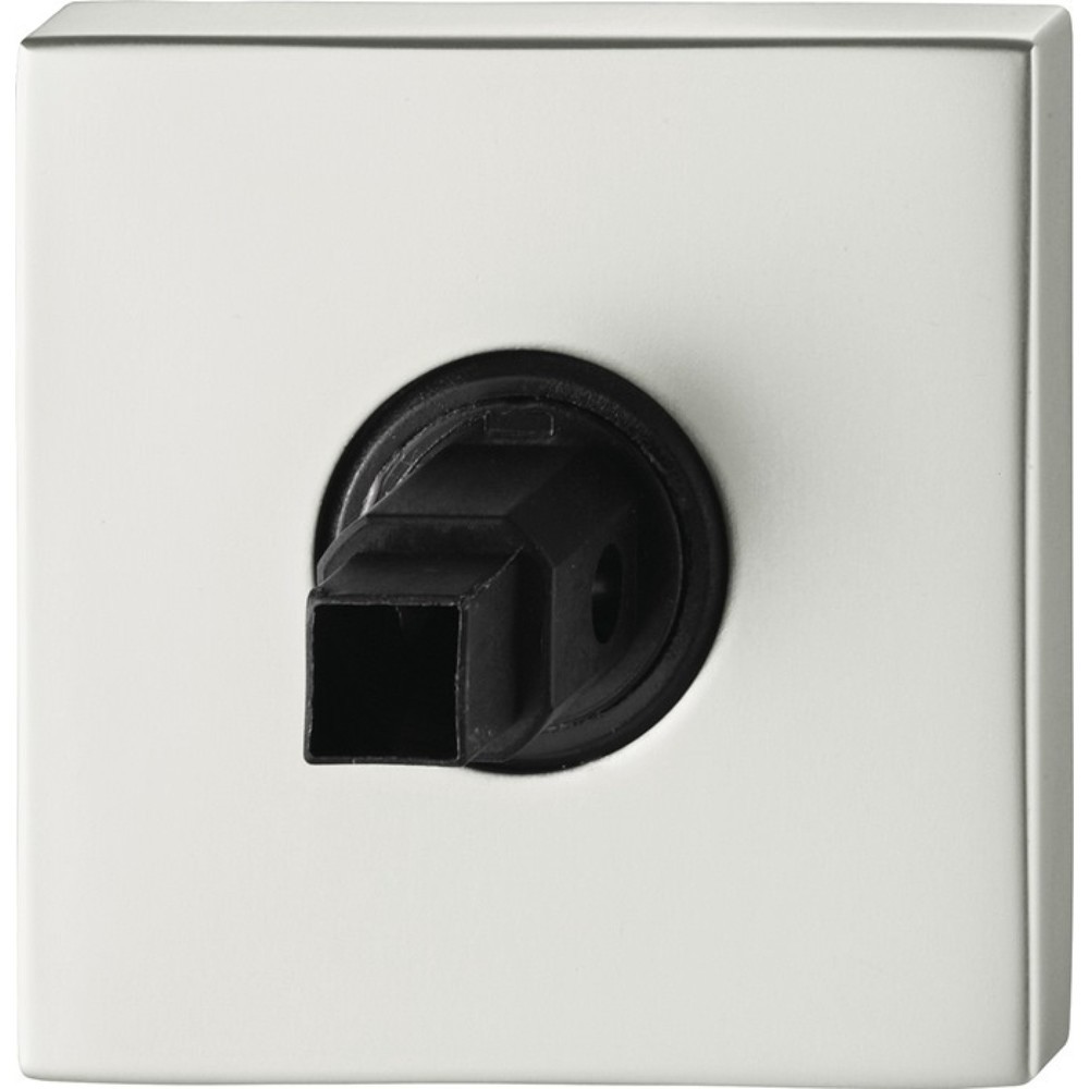 Image of  Detail: für ASL®-LochteileFSB Drückerrosette 12 1703, Schildstärke 7,2 mm ASL-Aufnahme, Aluminium 0105, quadratisch FSB Drückerrosette 12 1703, Schildstärke 7,2 mm ASL-Aufnahme, Aluminium 0105, quadratisch