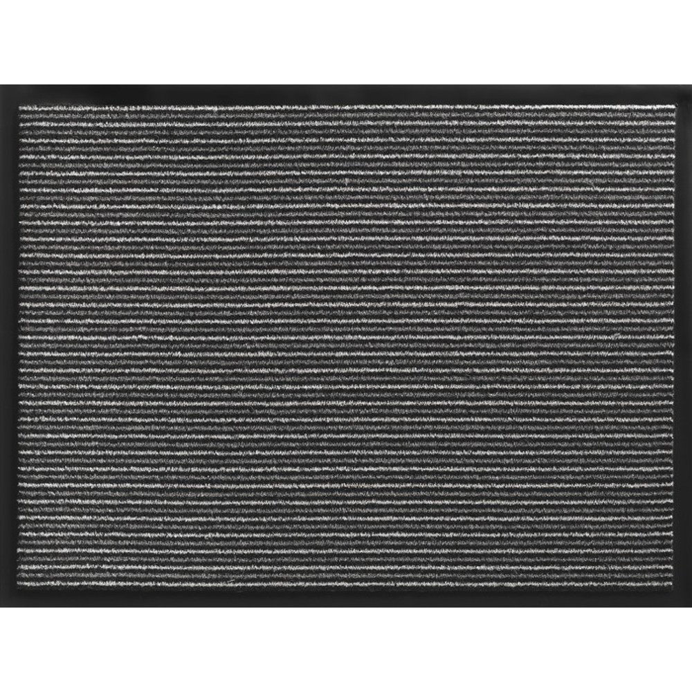 Image of  Ausführung: gestreiftFussmatte gestreift, L800xB1200xS5mm, anthrazit Polypropylen Fussmatte gestreift, L800xB1200xS5mm, anthrazit Polypropylen