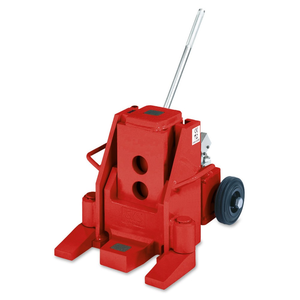 Image of Gabelstaplerheber für das sichere Anheben schwerer Lasten Die robuste Stahlkonstruktion dieses Fahrzeug- und Maschinenhebers zeichnet sich durch seine stabile Bauweise aus und ist somit für den dauerhaften Einsatz im Arbeitsalltag geeignet. Die Bedienung 