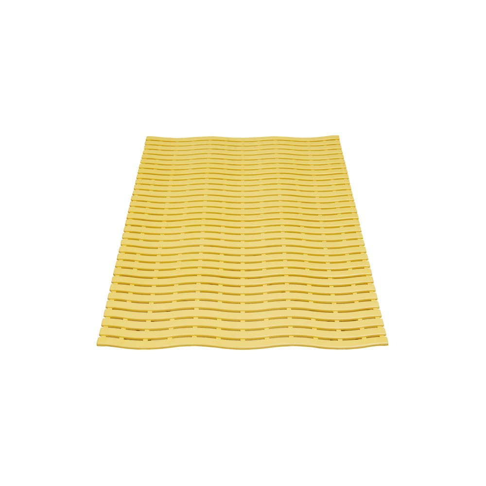 Image of Vielseitig einsetzbare Gittermatten aus PE Diese Gittermatten bieten Ihnen eine trittsichere und rutschfeste Oberfläche in Barfussbereichen wie Dusch- und Umkleideräumen. Die Matten bestehen aus recycelbarem Polyethylen. Dadurch sind sie korrosionsfest ge