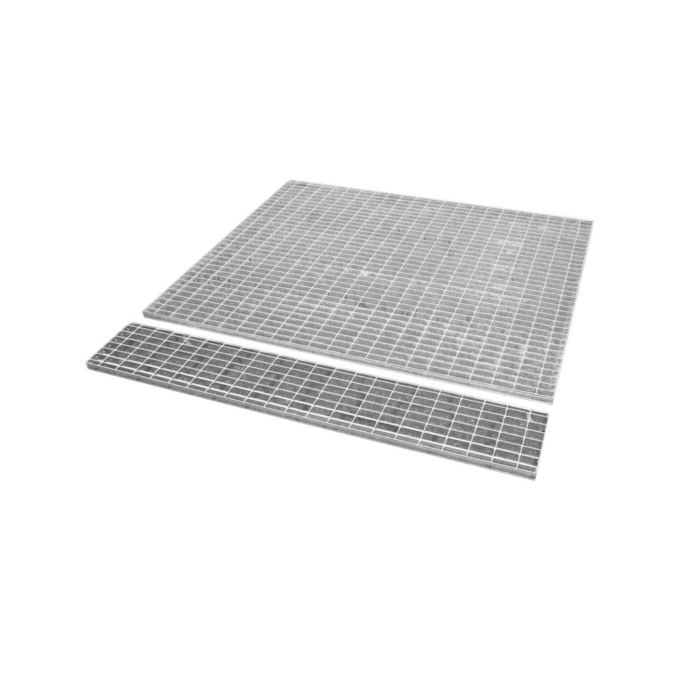 Image of  Für Fässer mit 60–200 l Inhalt geeignetGitterrost für Bauer® Auffangwanne, Edelstahl, BxT 1.460 x 1.460 mm, 1x IBC Gitterrost für Bauer® Auffangwanne, Edelstahl, BxT 1.460 x 1.460 mm, 1x IBC