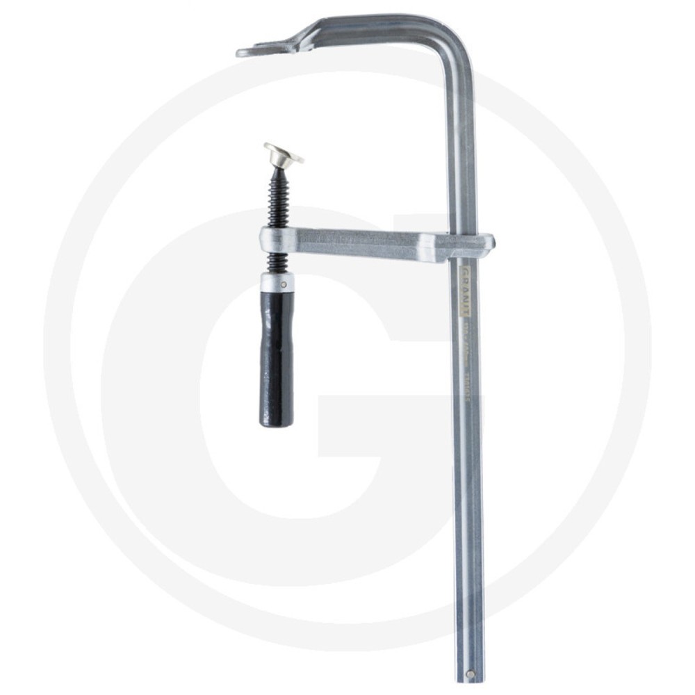Image of  Optional mit 400 oder 600 mm Spannweite erhältlichGRANIT BLACK EDITION Ganzstahl-Schraubzwinge, Spannweite 400 mm GRANIT BLACK EDITION Ganzstahl-Schraubzwinge, Spannweite 400 mm