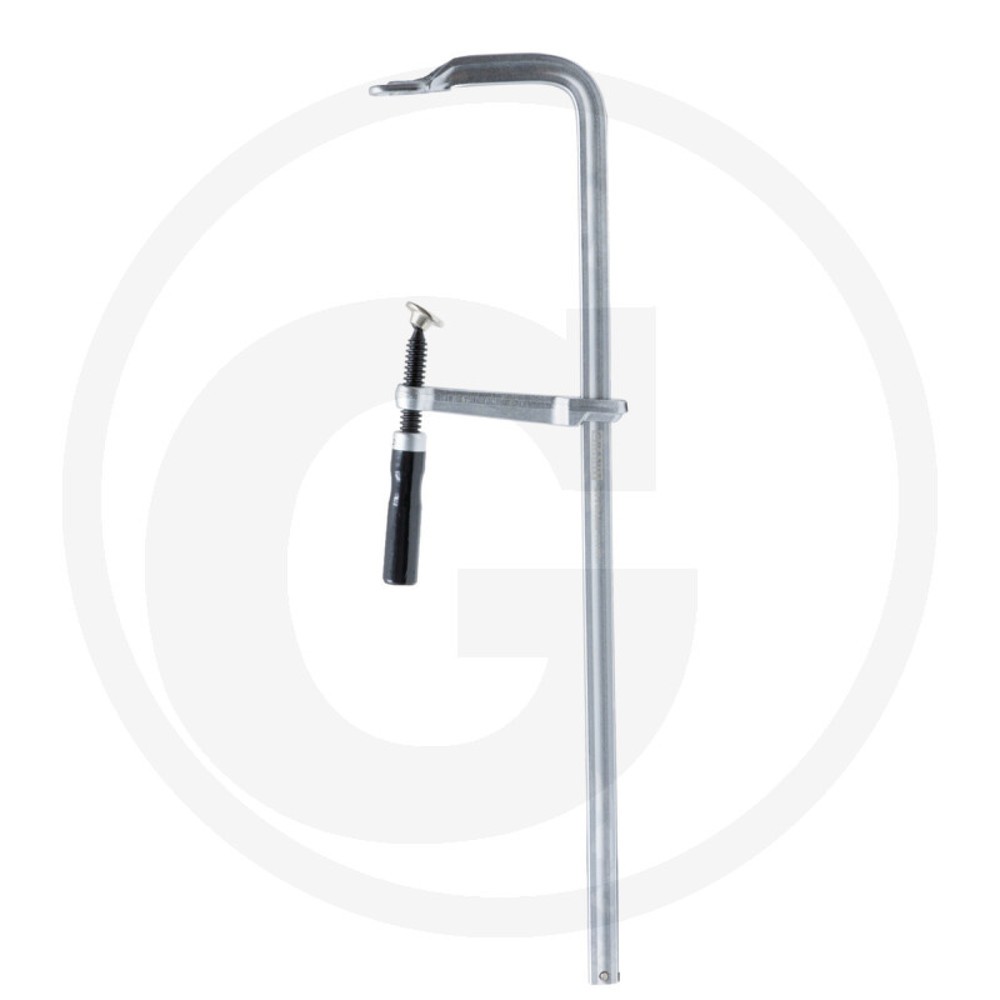 Image of  Optional mit 400 oder 600 mm Spannweite erhältlichGRANIT BLACK EDITION Ganzstahl-Schraubzwinge, Spannweite 600 mm GRANIT BLACK EDITION Ganzstahl-Schraubzwinge, Spannweite 600 mm