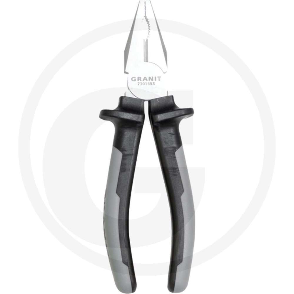 Image of  Gehärtete PräzisionsschneideGRANIT BLACK EDITION Kombizange, Länge 180 mm GRANIT BLACK EDITION Kombizange, Länge 180 mm