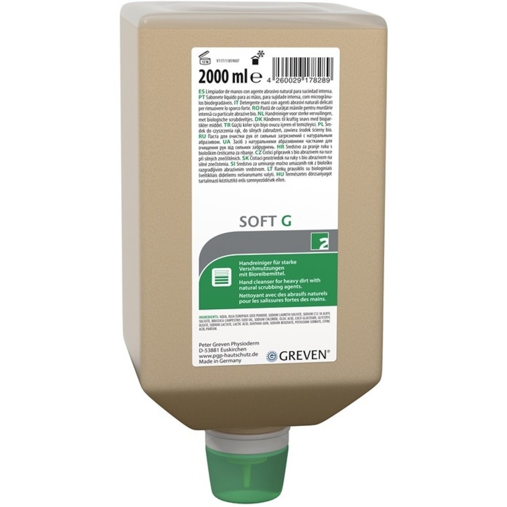 Image of  passend für: 9000 473 404IVRAXO Handreinigung GREVEN SOFT G 2l IVRAXO Handreinigung GREVEN SOFT G 2l