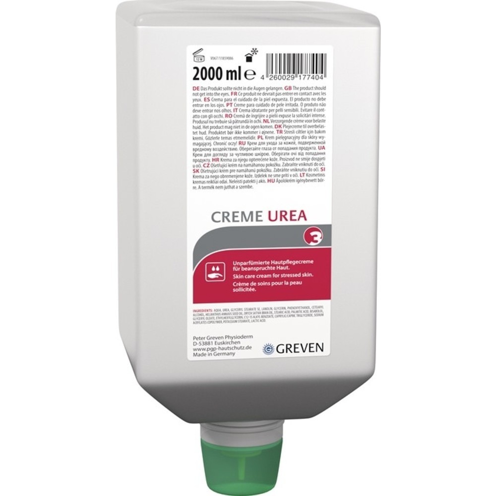 Image of  Gebinde: gLIGANA Hautpflegecreme GREVEN® CREME UREA 2l LIGANA Hautpflegecreme GREVEN® CREME UREA 2l