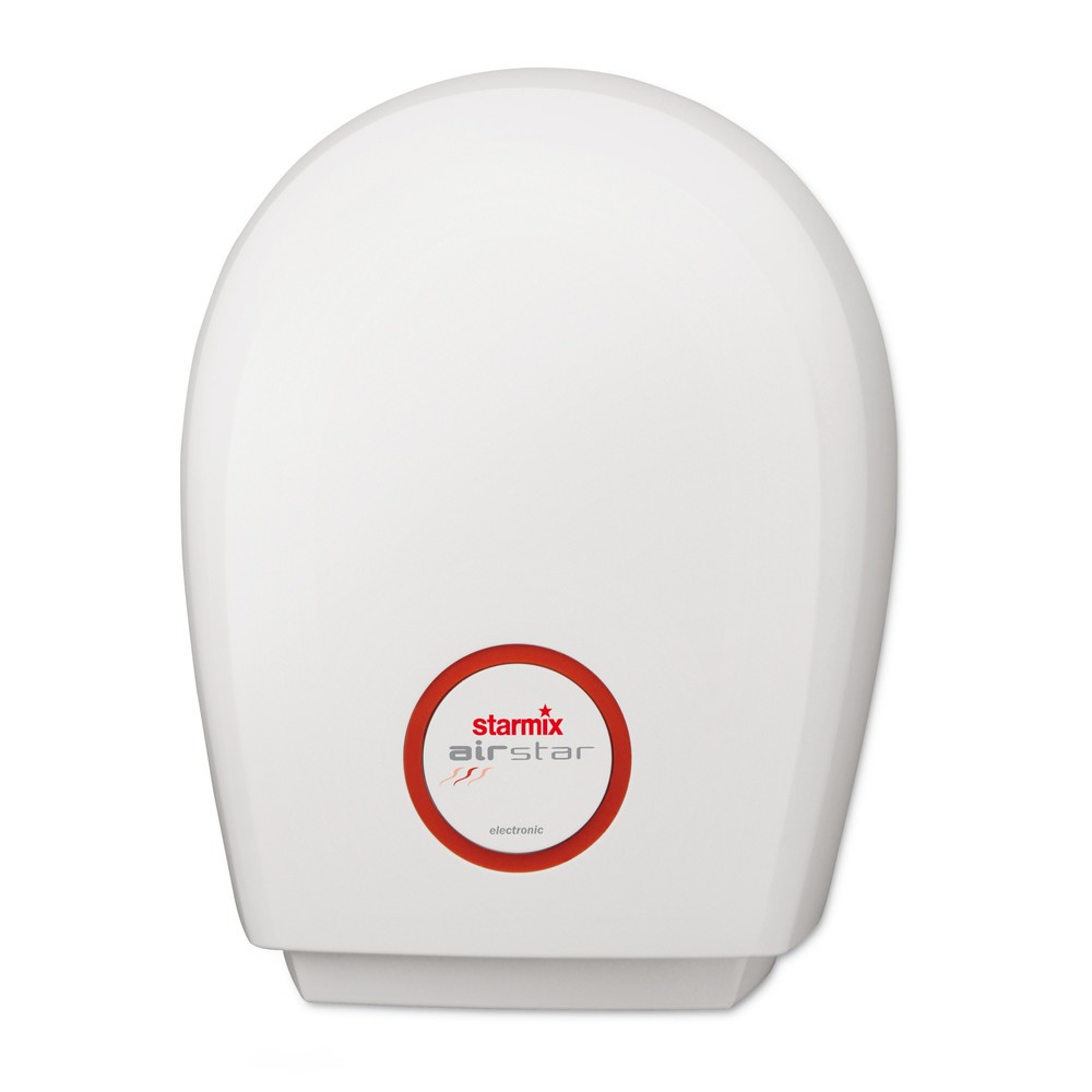 Image of Für wirtschaftliches und angenehmes Händetrocknen – der Händetrockner starmix TT 1800 Setzen Sie den starmix Handtrockner in Waschräumen von Büros, öffentlichen Einrichtungen, Industriebetrieben, Restaurants und überall dort ein, wo Kunden und Mitarbeiter