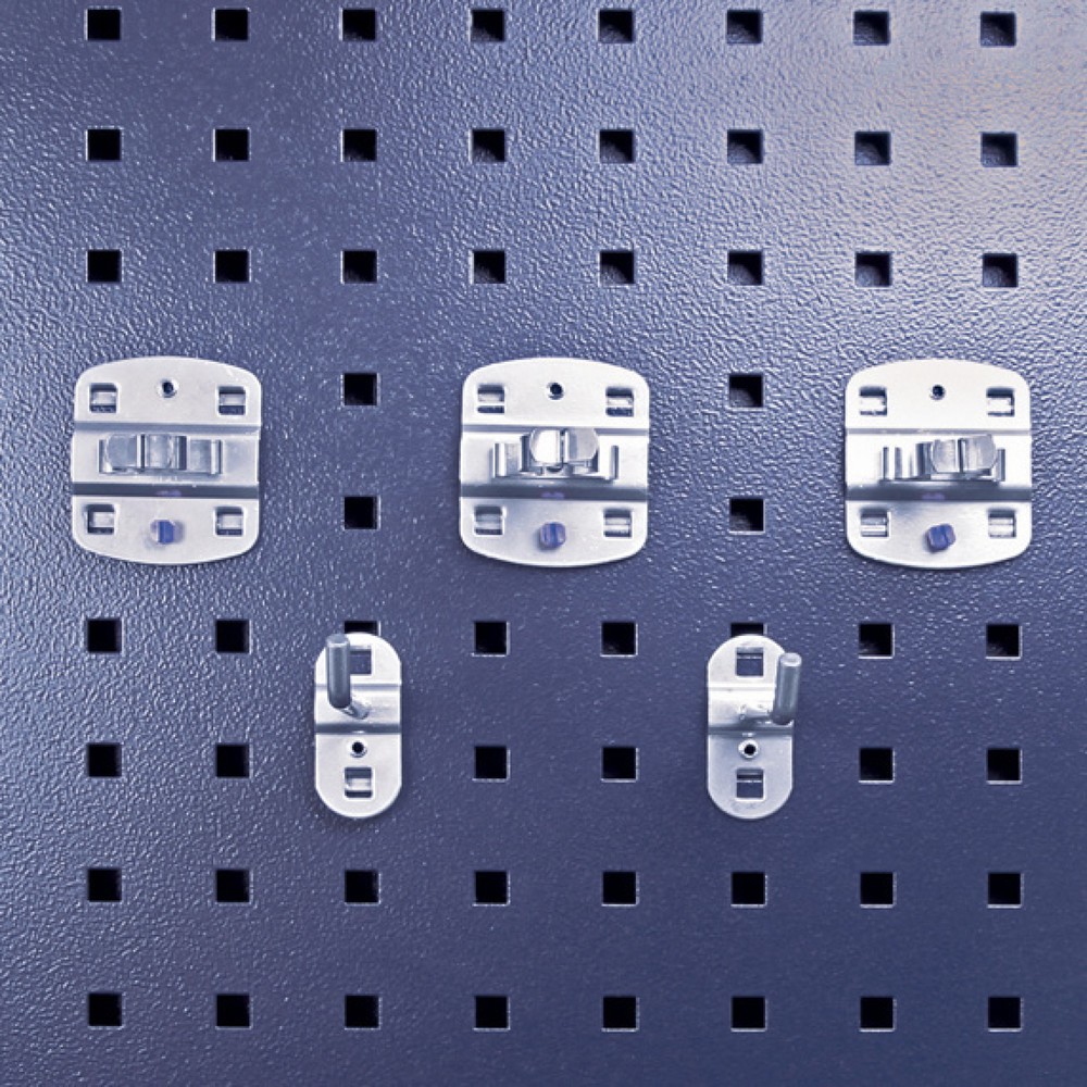 Image of  Einfache Montage durch EinhängenHakensortiment für Abfall-/Reinigungsstation CLEANING CENTER NEO, Rückseite, 5-teilig Hakensortiment für Abfall-/Reinigungsstation CLEANING CENTER NEO, Rückseite, 5-teilig