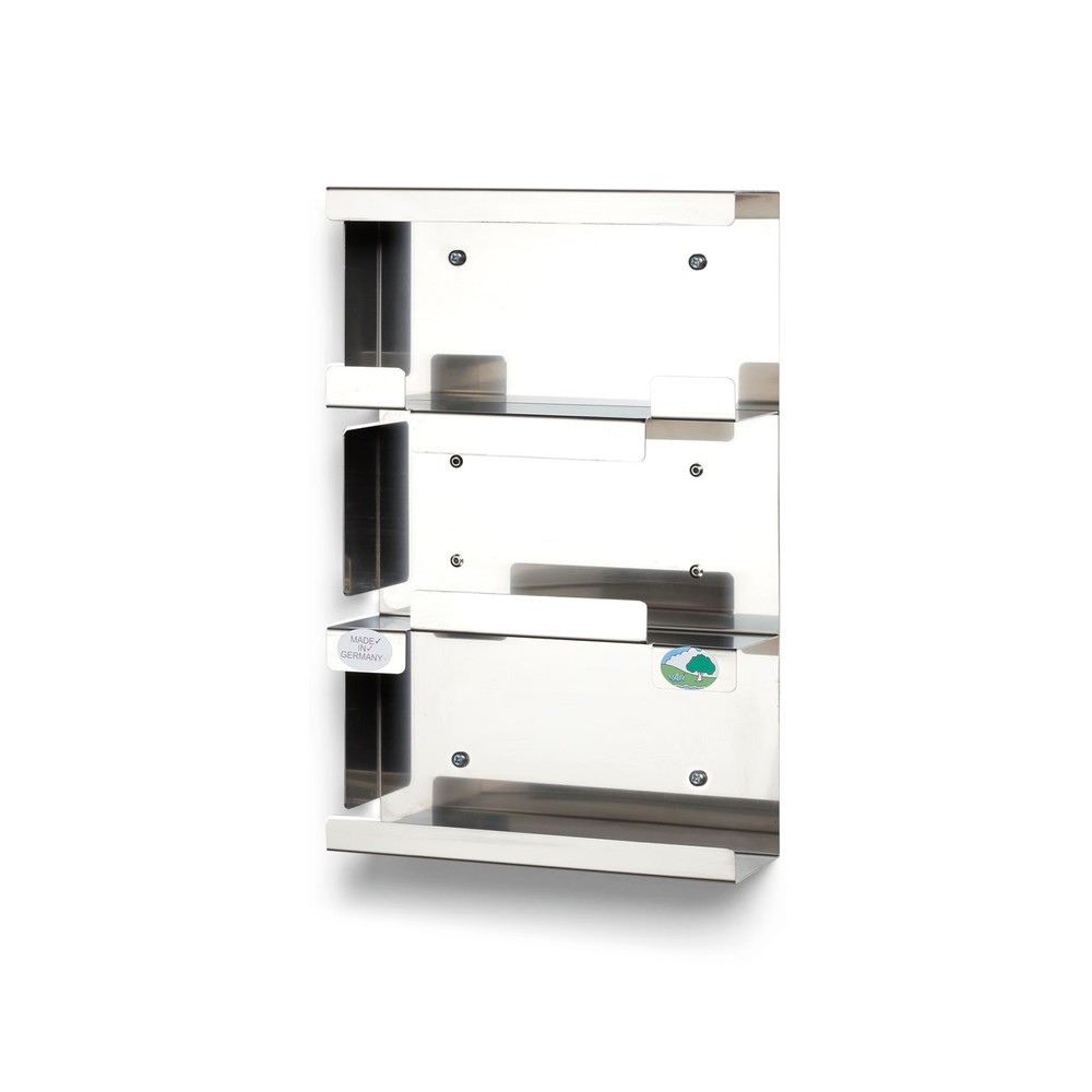 Image of  Wahlweise 1-fach oder 3-fachHalterung VAR® für Handschuh-/Handtuchboxen, 3-fach Halterung VAR® für Handschuh-/Handtuchboxen, 3-fach